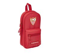 SAFTA Official FC Seville Toiletry Bag with 4 Cases, 120 x 50 x 230 mm