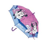 Ombrello Automatico Minnie Mouse Lucky Rosa (Ø 84 cm)