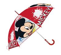Safta Ombrello manuale Mickey Mouse Happy Smiles, 460 mm, multicolore, único