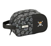 Safta ONE PIECE PIRATES - Beauty case scuola per bambini medio con manico, beauty case per bambini, adattabile al carrello, facile da pulire, comodo e versatile, qualità e resistenza, 26 x 12 x 15 cm,