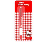 safta | Pack de Penne Retrattili 4 Colori Hello Kitty, Blister Scolastico per il Rientro a Scuola, Inchiostro Multicolore con Pulsadores, Scrittura Scorrevole, Ideal per Astuccio e Organizer, Misure