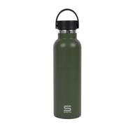 SAFTA PALM GREEN - Borraccia termica, bottiglia d'acqua, in acciaio inox, doppio isolamento, 12 ore di bevanda calda e 24 ore di bevanda fredda, 7,3 x 25 cm, 600 ml, Verde (Palm Green), M, Casual