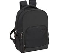 Safta para 14,1 Pulgadas Compartimento Acolchado-Mochila Portátil Ligera, Resistente Y Perfecta, Zaino Unisex-Adulto, Dual PRO USB, M