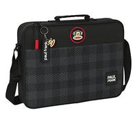 School Satchel Paul Frank Campers Black (38 X 28 X 6 Cm) NUOVO