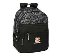 Zaino Scuola Paul Frank Join the fun Nero 32 x 42 x 15 cm