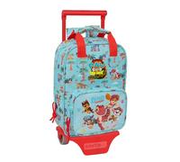 Safta Zaino Con Ruote Paw Patrol Dino Rescue 4.50l