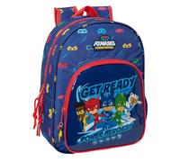 safta PJMASKS READY - Zaino scuola per bambini, zaino per bambini, adattabile a carrozzina, ideale per bambini in età scolastica, comodo e versatile, 26 x 11 x 34 cm, colore blu navy, Blu navy,