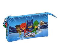 PORTATODO TRIPLE PJMASKS, blu, Estándar, Casual