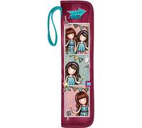 SAFTA, Portaflauto Gorjuss Fairground Fireworks 10 x 36 x 2,5 cm Unisex-Bambini e ragazzi, multicolore, Talla única