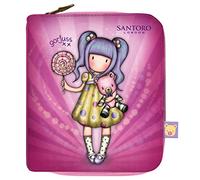 safta, Portafoglio Gorjuss Fairground First Prize 10 x 12 x 3 cm Unisex-Bambini e ragazzi, multicolore, Talla única