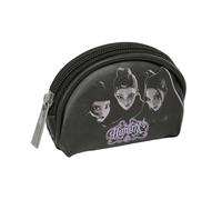 safta | Portamonete K-Pop Demon Hunters Song, scomparto con cerniera, formato compatto per monete, chiavi e piccoli accessori, dimensioni 9,5x3x7cm