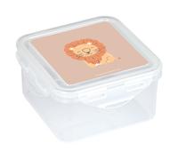 SAFTA PRESCUCOLAR LEON - Contenitore per alimenti, qualità e massima resistenza, ricreativo, 13 x 13 x 7,5