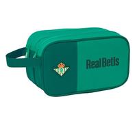 Safta Real Betis Balompe - Borsa per la scuola dei bambini, adatta al carrello, ideale per bambini dai 5 ai 14 anni, comoda e versatile, qualità e resistenza, 26 x 12,5 x 15 cm, verde acqua, M, Casual