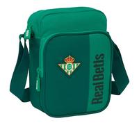 safta REAL BETIS BALOMPIÉ - Borsa a tracolla con tasca esterna, valigetta, borsa a tracolla, comoda e versatile, qualità e resistenza, 16x6x22 cm