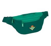 Safta Real BETIS - Marsupio con tasca esterna, ideale per giovani e bambini di diverse età, comodo e versatile, qualità e resistenza, 23 x 9 x 12 cm, verde acqua, M, Casual
