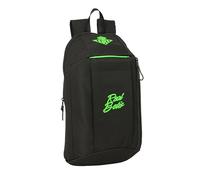 Real BETIS - Mini zaino per uso quotidiano, ideale per bambini di diverse età, comodo e versatile, qualità e resistenza, 22 x 10 x 39 cm