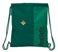 safta Real BETIS - Zaino per sacco sportivo, chiusura con lacci, zaino, ideale per bambini di diverse età, comodo e versatile, qualità e resistenza, 35 x 45 cm, verde acqua, M, Casual