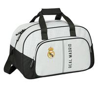 Real Madrid C.f. Borsa Da Palestra Real Madrid C.f. 24/25 Bianco Grigio 40 X 24