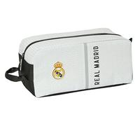 Travel Slipper Holder Real Madrid C.F. White Grey 34 X 15 X 18 Cm Clothing NUOVO