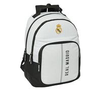 Real Madrid C.f. Zaino Scuola Real Madrid C.f. 24/25 Bianco Grigio 32 X 42 X 15