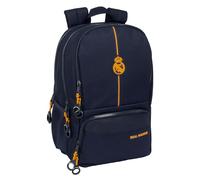 safta Real Madrid, 24/25, zaino da paddle, ideale per diverse età, comodo e versatile, qualità e resistenza, 30 x 17 x 42 cm, colore blu marino, Blu navy, Estándar, Casual