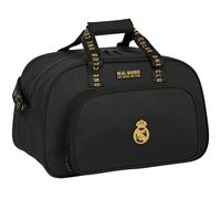 Safta Real Madrid, 3a squadra, borsa sportiva, ideale per bambini di diverse età, comoda e versatile, qualità e resistenza, 40 x 23 x 24 cm, colore nero, Nero, Estándar, Casual