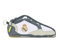 safta Real Madrid Attrezzatura 25/26 - Astuccio per scarpe da scuola, astuccio per bambini, ideale per bambini in età scolastica, comodo e versatile, qualità e resistenza, 24 x 2 x 10 cm, bianco, M