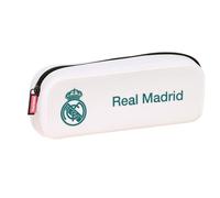 Real Madrid Attrezzature 26/27 - Astuccio quadrato in silicone, astuccio per bambini, ideale per bambini in età scolastica, comodo e versatile, qualità e resistenza, 18,5 x 5,5 x 7,5 cm