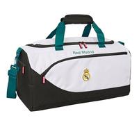 Real Madrid, borsa sportiva 26/27, ideale per bambini di diverse età, comoda e versatile, qualità e resistenza, 50 x 25 x 25 cm