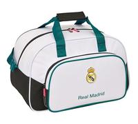 Real Madrid, borsa sportiva 26/27, ideale per bambini di diverse età, comoda e versatile, qualità e resistenza, 40 x 23 x 24 cm