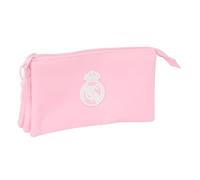 Safta Astuccio triplo Real Madrid Femenino 22 x 3 x 12 cm Rosa - per bambini