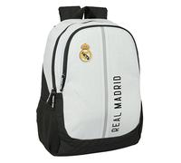 E_0002_S4311151 Real Madrid C.f. Zaino Scuola Real Madrid C.F. 24/25 Bianco Grig