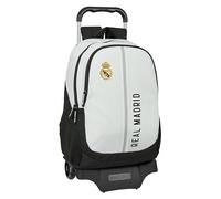 Real Madrid C.f. Trolley Per La Scuola Real Madrid C.f. 24/25 Bianco Grigio 32 X