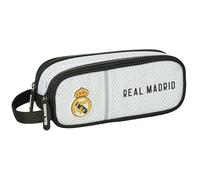 Double Carry-All Real Madrid C.F. White Grey 21 X 8 X 6 Cm NUOVO