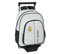 Real Madrid C.f. Trolley Per La Scuola Real Madrid C.f. Bianco Grigio 28 X 34 X