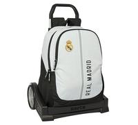 Real Madrid C.f. Trolley Per La Scuola Real Madrid C.f. 24/25 Bianco Grigio 32 X