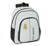 Real Madrid C.f. Zaino Scuola Real Madrid C.f. 24/25 Bianco Grigio 28 X 34 X 10