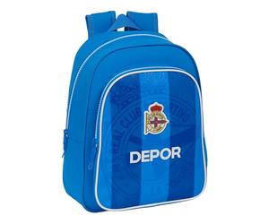 safta Real Sport della Corruga, zaino scolastico per bambini, ideale per bambini di diverse età, comodo e versatile, qualità e resistenza, 27 x 10 x 33 cm, colore blu, blu, Estándar, Casual