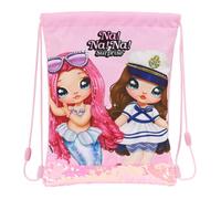 SAFTA- Sacco Piatto Junior Nanana Sparkles 26 x 34 x 1 cm, Multicolore, 612264855