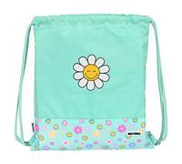 SAFTA- Sacco Piatto Smiley World Summer Fun 35 x 40 x 1 cm, Multicolore, 612281196