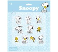 SAFTA | Set da 10 gomme Snoopy, Blister con design assortiti, materiale morbido per matita in grafite, accessorio scolastico per il ritorno a scuola, Pack Surtido, Misure 25x30 cm