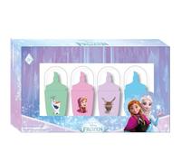 safta | Set da 4 evidenziatori Disney Frozen, 4 colori e 4 design diversi, evidenziatori scolastici per il ritorno a scuola, inchiostro fluorescente resistente, pack per bambini, Misure 13,2x1,6x7