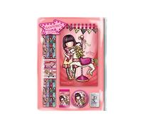 SAFTA- Set di cancelleria Gorjuss Fairground Carousel 14,5 x 20 x 2 cm, Multicolore, 1038GJ09