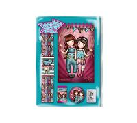 SAFTA- Set di cancelleria Gorjuss Fairground Fireworks 14,5 x 20 x 2 cm, Multicolore, 1038GJ11