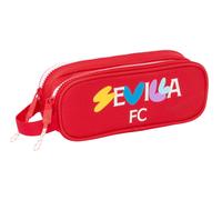 Safta Sevilla FC - Astuccio doppio per bambini, astuccio per bambini, ideale per
