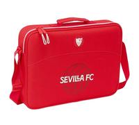 Safta SEVILLA FC - Portafoglio estraibile, valigetta portatodo, tracolla comoda e versatile, qualità e resistenza, 38 x 6 x 28 cm, colore rosso