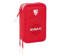 Sevilla Fútbol Club Plumier Triplo Sevilla Fútbol Club Rosso 12,5 X 19,5 X 5,5 C
