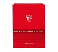 SAFTA Siviglia FC, rosso, 260x25x335 mm, Cartella