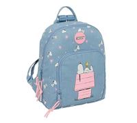 safta SNOOPY - Mini zaino per uso quotidiano, ideale per bambini di diverse età, comodo e versatile, qualità e resistenza, 25 x 13 x 30 cm
