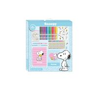 Safta SNOOPY - Set regalo, astuccio, set di cancelleria, regalo speciale, 54 x 3,5 x 47 cm